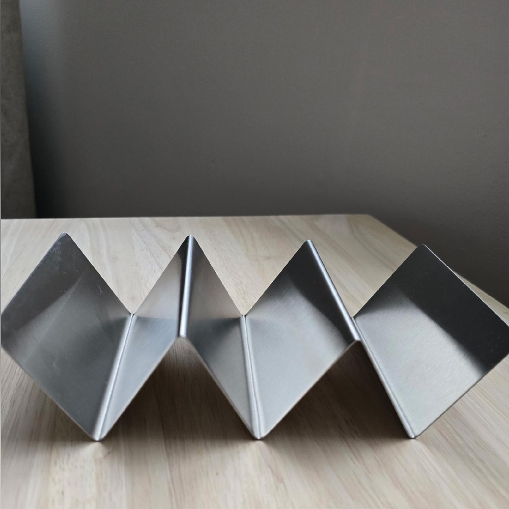 Metal 3 Taco Holder set 4 NIB